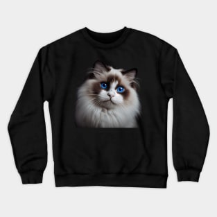 Ragdoll Cat - A Sweet Gift Idea For All Cat Lovers And Cat Moms Crewneck Sweatshirt